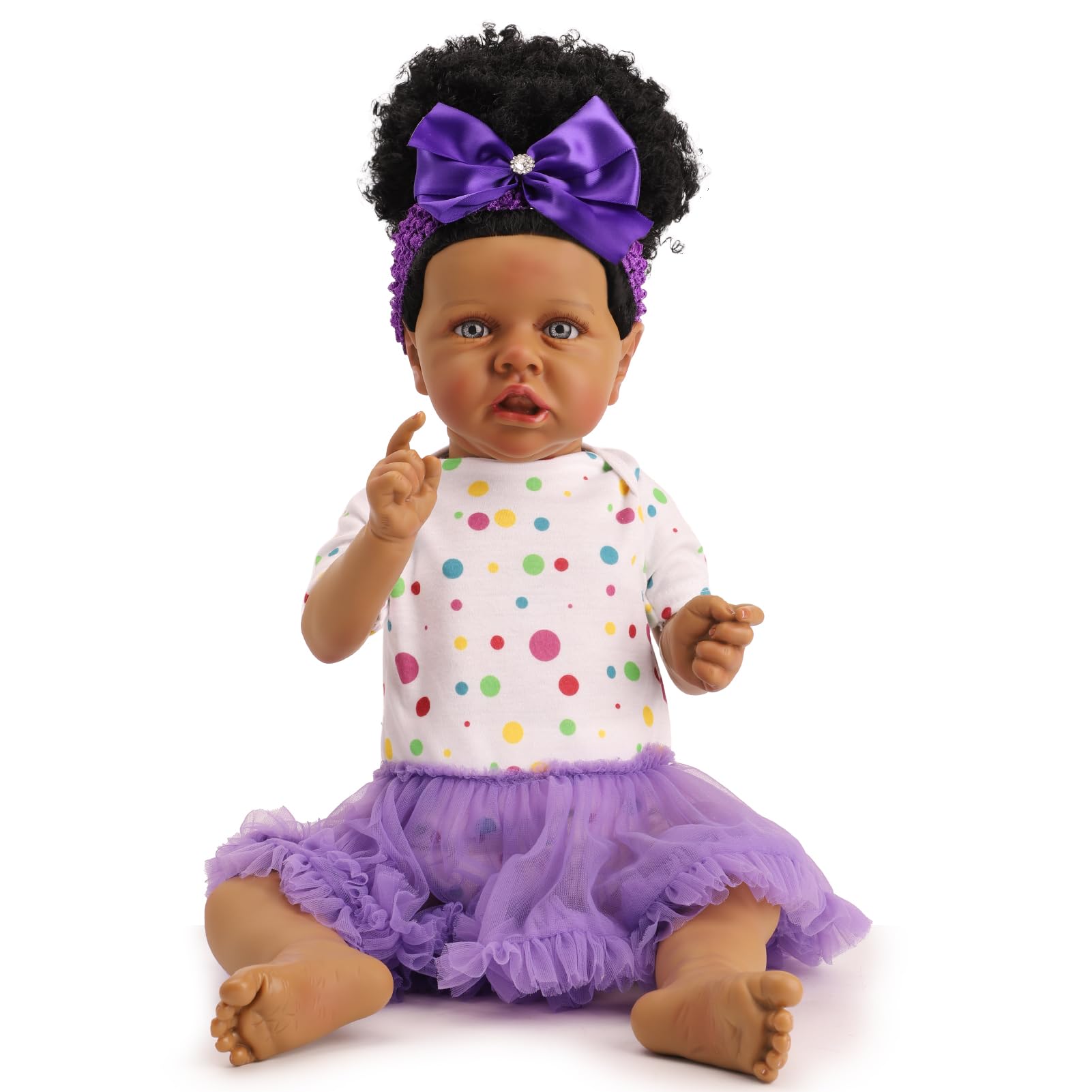 Black Skin, Purple Dress